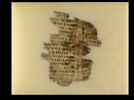 feuillet de codex ; fragment, image 3/5