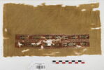 manche d'habit ; bande de poignet ; fragment, image 1/2