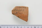 ostracon ; fragment, image 1/2