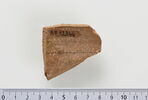 ostracon ; fragment, image 2/2