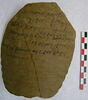 ostracon ; deux fragments recollés, image 3/4