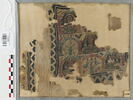 décor de textile ; fragment, image 2/3