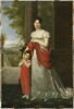 Madame Sallandrouze de Lamornaix et son fils, image 1/2