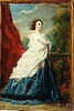 Portrait de dame en pied, esquisse, image 1/2