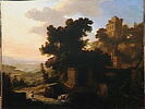 Paysage avec ruines et lavandières, image 2/2