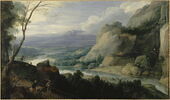 Paysage montagneux aux piqueux, image 1/2