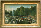 Esquisse pour L'Entrée de la duchesse d'Orléans dans jardin des Tuileries, à l'époque de son mariage (4 juin 1837), image 4/4