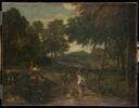 Paysage avec nue scène pastorale, image 1/3