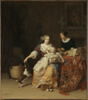 Femme nourissant un enfant, image 1/2