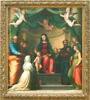 Le Mariage mystique de sainte Catherine de Sienne, avec saints Pierre, Vincent Ferrier, Étienne, Barthélémy, Dominique, François et deux autres saints, image 2/2