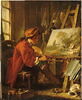 Le Peintre dans son atelier, image 4/4