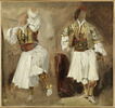 Deux études de costumes souliotes, image 1/3