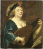 Femme jouant du luth, image 1/2