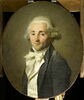 Portrait de Monsieur Delaval, ancien banquier et diplomate, émigré en Angleterre en 1792, ami de l'artiste., image 2/3