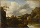 Paysage rocheux avec pêcheurs et chasseurs, image 6/7