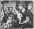 La Sainte Famille avec le petit saint Jean Baptiste, entre saint Paul et sainte Ursule, image 3/3