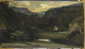 Paysage. Saül poursuivant David, image 1/3