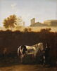 Pâtres et cheval pie dans un paysage d'Italie, image 3/3