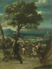 Paysage avec Absalon percé d'une lance par Joab, image 1/2