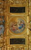 Plafond : Salle des Saisons - au centre de la voûte, composition circulaire: Apollon et Diane. A la voûte au dessus de la corniche, du sud vers le nord : Le Printems, image 4/7