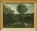 Paysage avec Hercule combattant Acheloüs changé en taureau, image 4/4