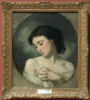 Jeune femme en buste, les épaules dénudées., image 2/2