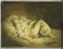 Femme nue sur un lit, image 1/5