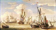 Vaisseaux et barques sur la mer, image 3/3