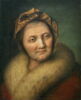 Tête de vieille femme au bonnet et au col de fourrure, image 2/3