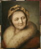Tête de vieille femme au bonnet et au col de fourrure, image 3/3