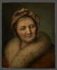 Tête de vieille femme au bonnet et au col de fourrure, image 1/3