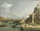 L'entrée du Grand Canal et l'église de la Salute, image 1/3