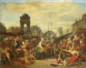 Une Scène du marché des Innocents, à Paris, image 4/5