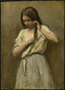 Jeune fille à sa toilette., image 1/2