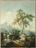 Paysage avec tombeau en ruines, image 1/16