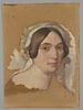 Tête de femme à bandeaux plats. Madame Desaux (mère du ministre), image 1/4