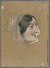 Tête de vieille femme au nez pointu. Madame de Baor, femme de lettres, image 3/4