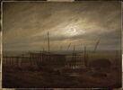 Bord de mer au clair de lune, image 4/4