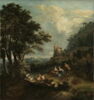 Paysage avec des bergers, image 1/3