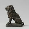 Lion assis, image 1/6