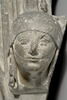 Retombée d'arcade décorée d'une tête de femme et de feuillage, image 4/10
