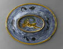 Plat ovale : Neptune et Amphitrite, image 2/2