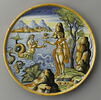 Plateau rond : Glaucus et Scylla, image 1/2