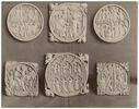 Paire de valves de miroir : scènes de tournoi, image 8/8