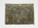 Plaque : Vierge à l'Enfant Jésus avec un donateur, image 1/3