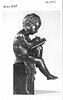Statuette : Enfant dessinant, image 4/4