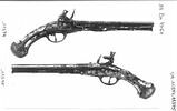 Paire de pistolet aux armes de France, image 20/23