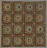 Tapis ras rectangulaire à décor géométrique, image 1/10