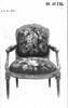 Fauteuil à la reine et à châssis, d'une suite de six fauteuils et un canapé (avec OA 10290, OA10291, OA 10292, OA 10293, OA 10294, OA 10295), image 6/6