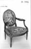 Fauteuil à garniture rapportée, image 1/8